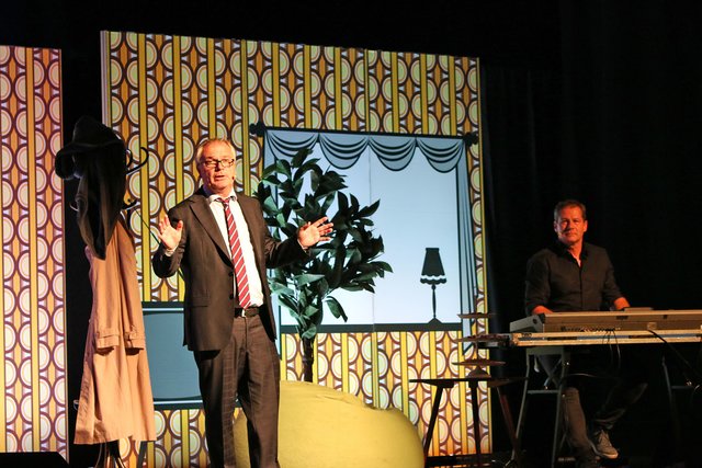 Jürgen B. Becker und Harald Claßen sorgten mit dem aktuellen Comedyprogramm „Wie jeht et? – Et jeht!“ für reichlich Lacher im Köster-Saal Pulheim.