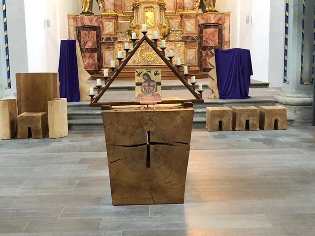Lichterrechen für die Karmette