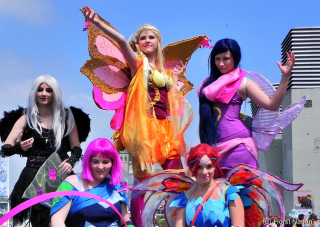 "Cosplayer" auf dem Düsseldorfer Japan-Tag