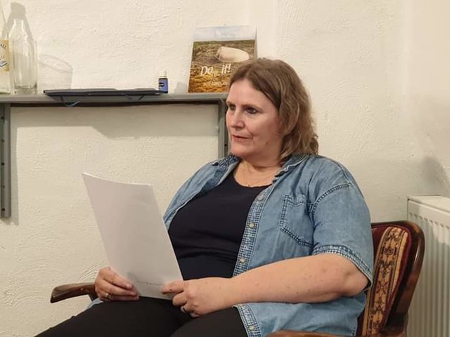 Lesung im Wendepunkt Heinsberg. Elisabeth van Langen aus Köln