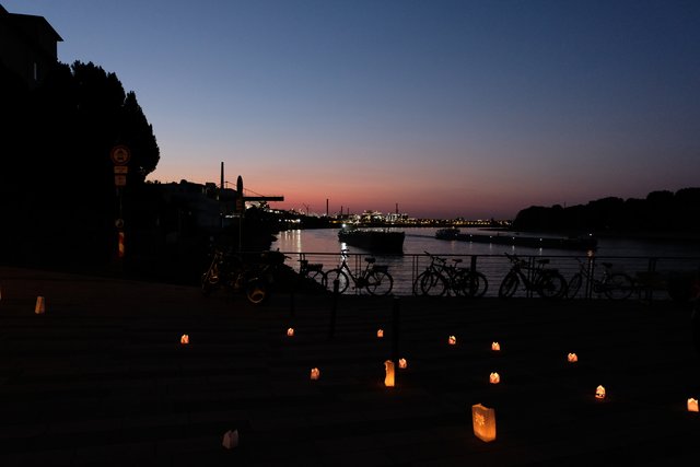 Eine Impression von den 2. Wesselinger Lichtern.