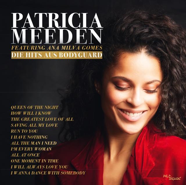 CD-Cover „Patricia Meeden singt die Hits aus Bodyguard“