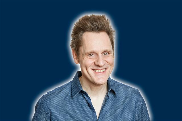 Keirut Wenzel ist Ehrengast bei der Premiere von "Comedy Jeck" in Mines Spatzentreff.