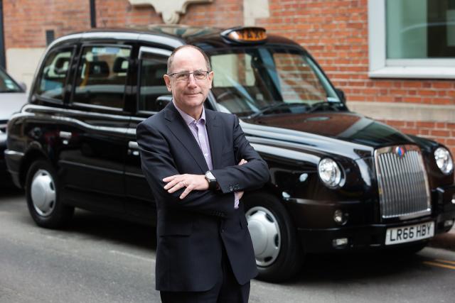 Geschäftsführer Chris Gubbey sieht die London Taxi Company als Visionär für kommerziell genutzte Stadtfahrzeuge mit lokal emissionsfreien Antrieben.