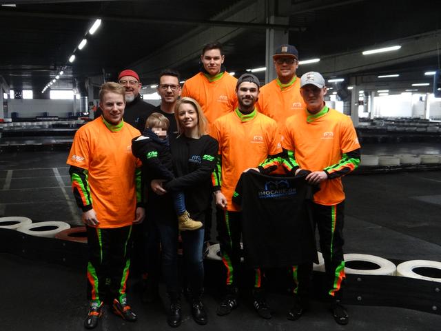 Das Team Imocare.de - KRS Kartteam beim Race4Hospiz 2020