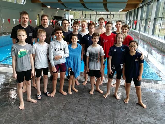 Luca Schroeder und Marko Mijatovic (6d), Peter Pathi und Marco Böttcher (7a), Oliver Bednarczyk und Mehmet Verici (7b), Pascal Bednarczyk (7c), Manuel Wiesmann (8c), Kian Golestan (9a), Gill Bosbach (9b), Carl Deidewig (9c), David Kassner, Ben Hünseler , Benedek Pathi und Lewin Vach (alle EF), Marius Broscheid und Huba Pathi (Q1)