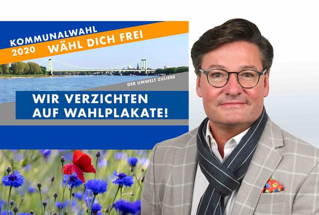 #Kommunalwahl2020 in Köln: "Die FREIEN WÄHLER leisten Widerstand gegen den "Plakat-Irrsinn" auf den Straßen", erklärt Kommunalpolitiker Torsten Ilg in einer aktuellen Pressemitteilung.