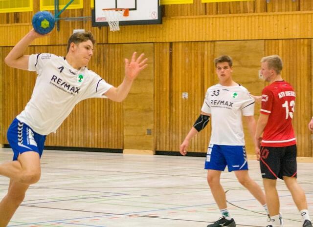 Top-Torschütze aus der B-Jugend: Oskar Zirkel bei einem seiner sechs Treffer gegen Biesel