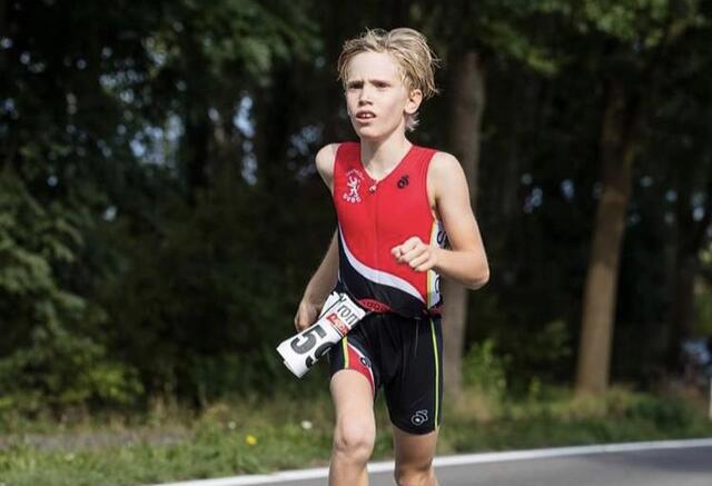 Felix Stieffenhofer bei der Triathlon NRW Meisterschaft
